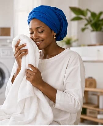 Linge propre et parfumé après un lavage au détergent SËTU